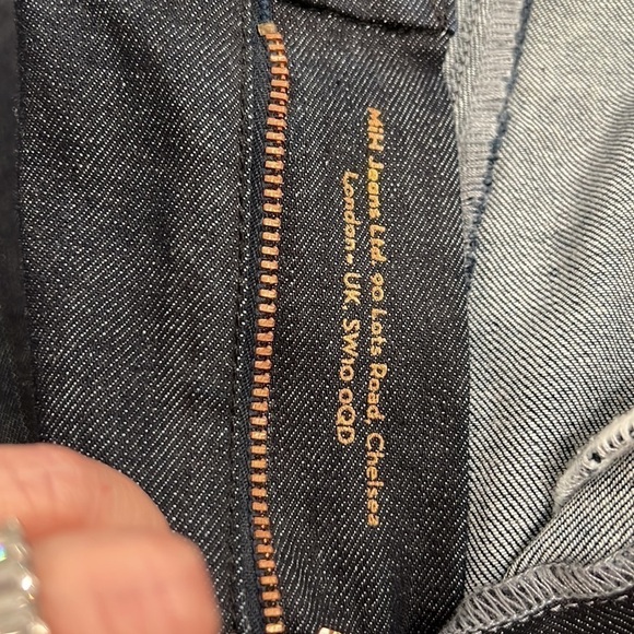 Mih JEANS -Miharayasuhiro the marrakesh mid rise kick flare size 27 - Picture 10 of 16